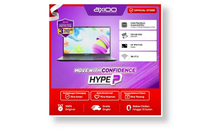 laptop 5 jutaan Axioo Hype P