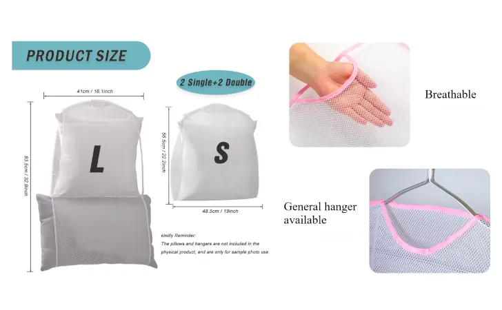 spesifikasi jemuran bantal jaring